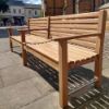 Stanton Hardwood Park Bench - 4 Seater