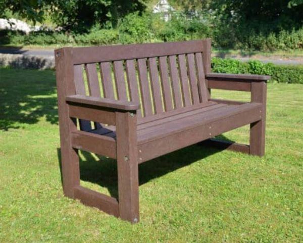 The Highbarn Bench - Brown